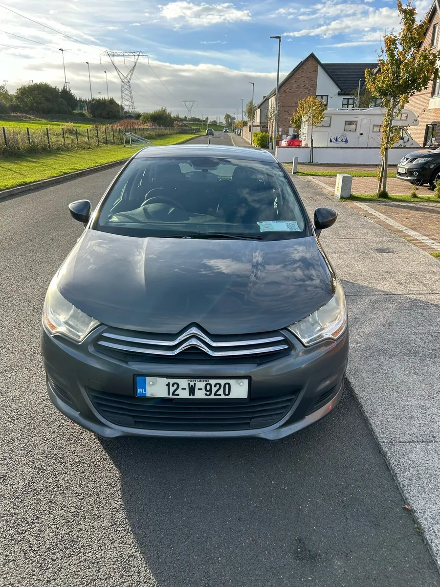 12 CITROEN C4 VTR+ €2,750 NCT 08-26 - Image 2