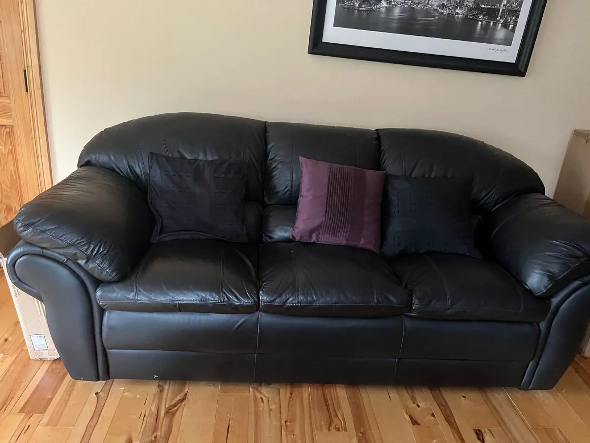 Leather sofa - Image 2