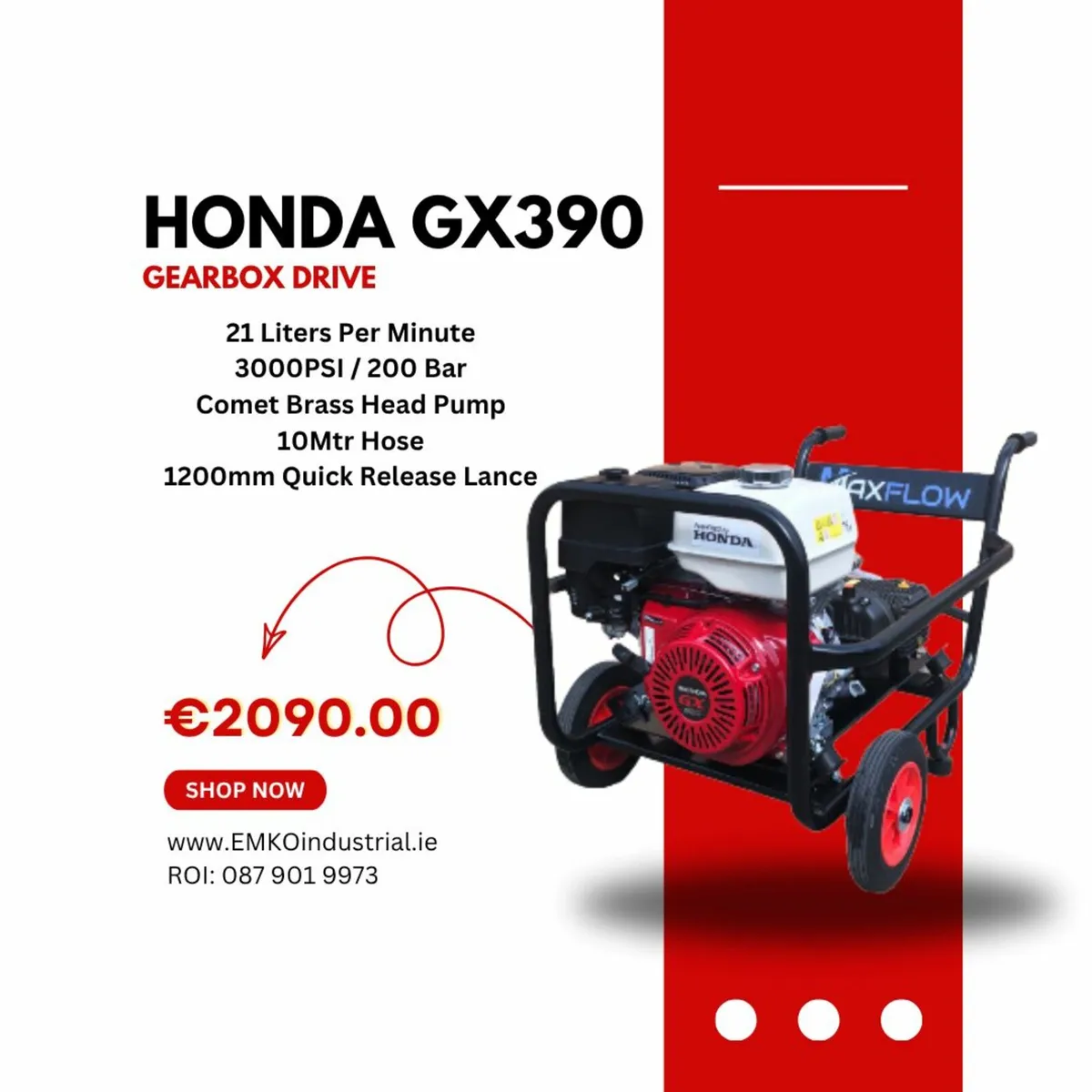 Honda GX390 Pressure Washers - Image 2
