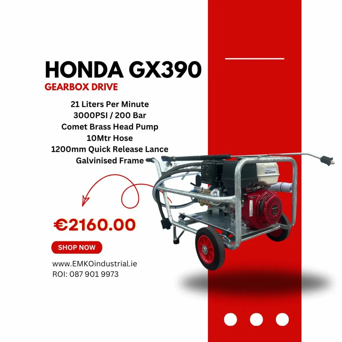 Honda GX390 Pressure Washers - Image 3