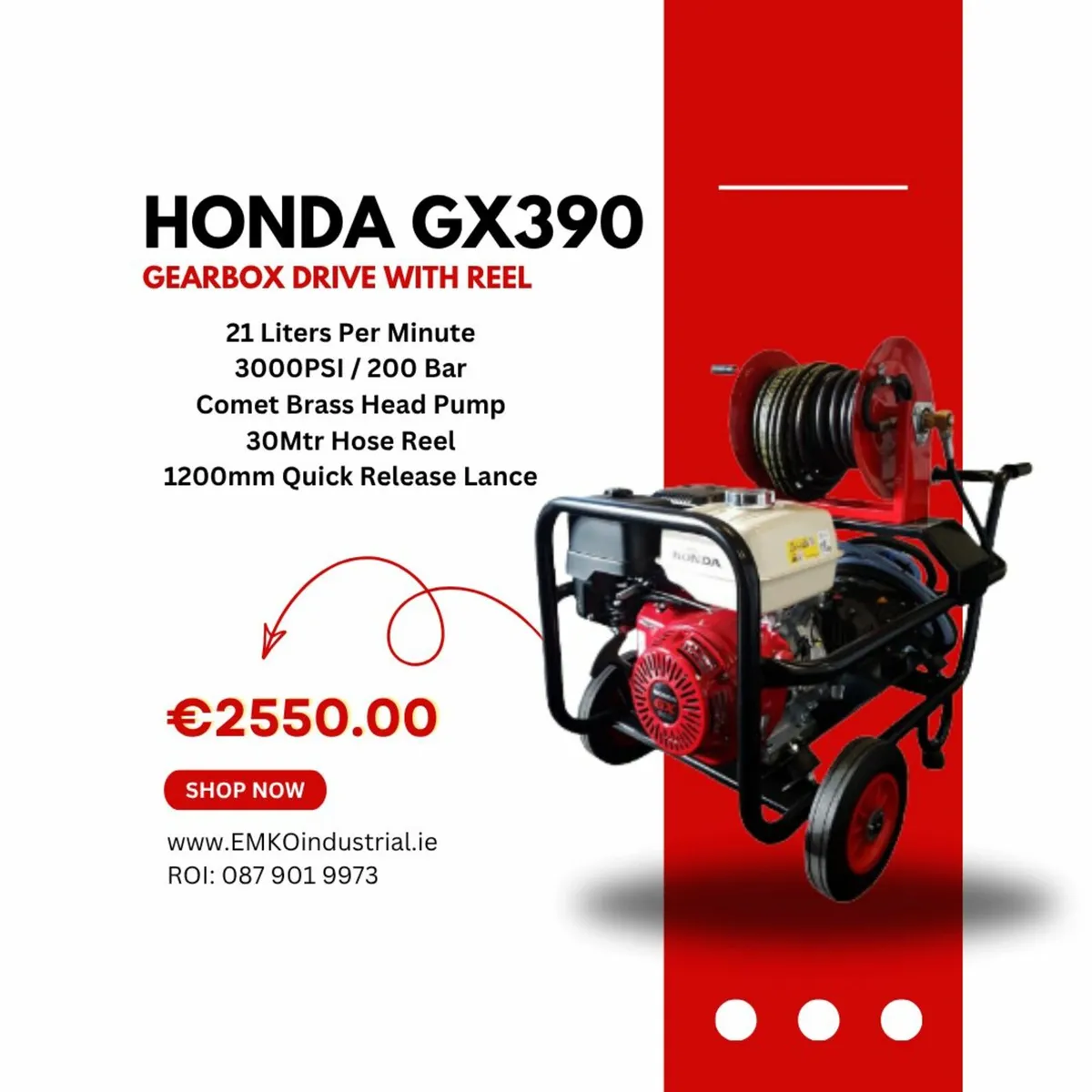 Honda GX390 Pressure Washers - Image 1