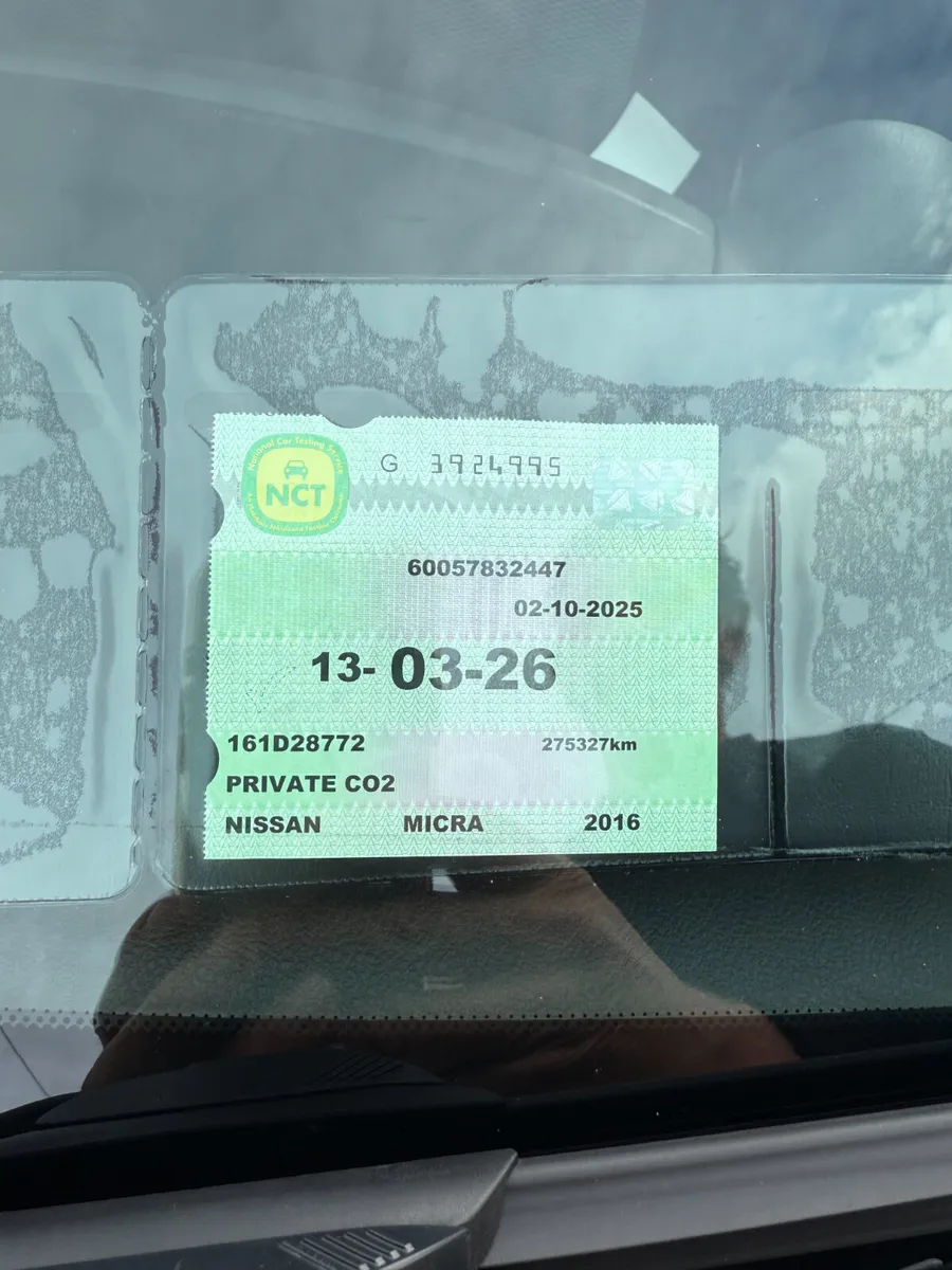 Stunning Micra 1.2 Petrol New: NCT Tyres Service. - Image 3