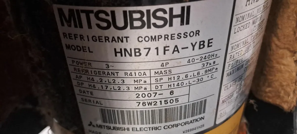 Mitsubishi Electric compressor - Image 1