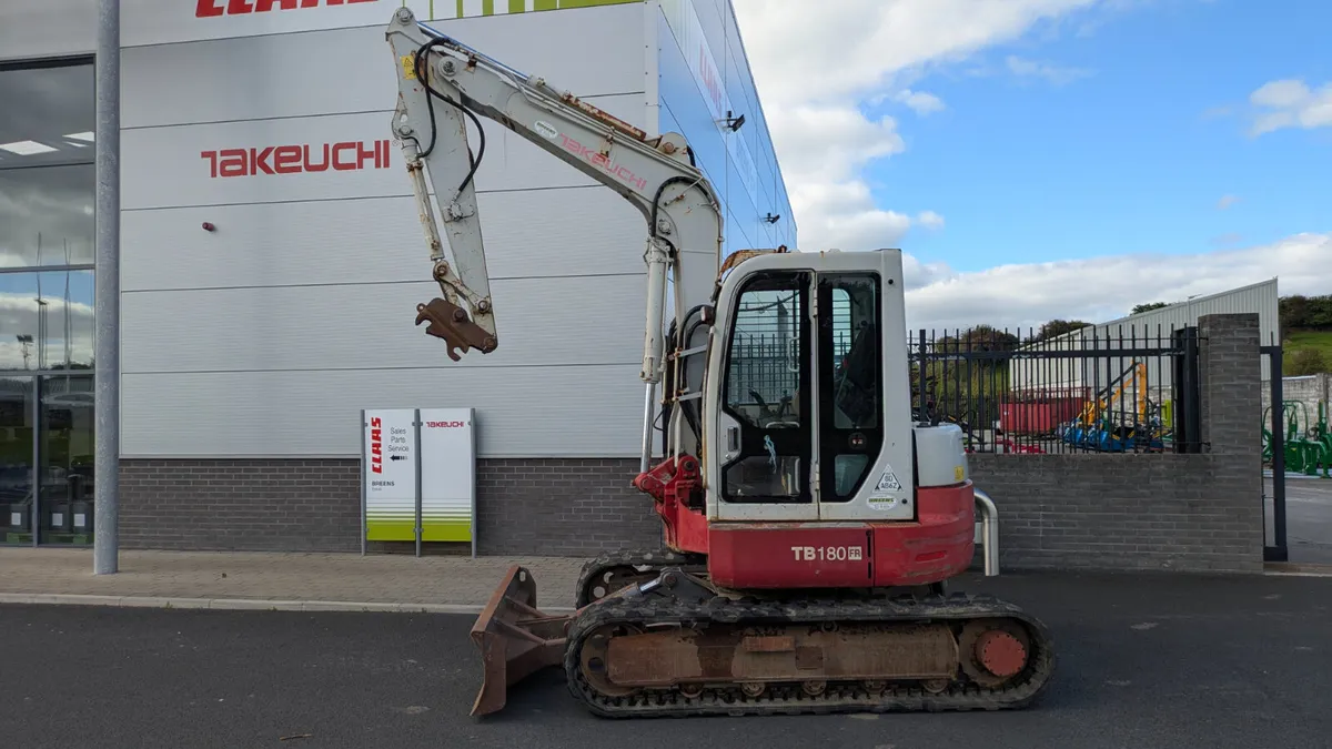 2009 Takeuchi TB180FR - Image 1