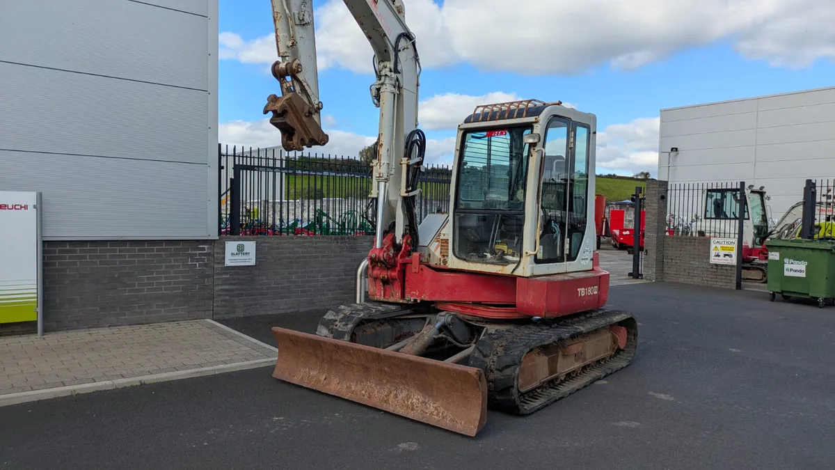 2009 Takeuchi TB180FR - Image 2