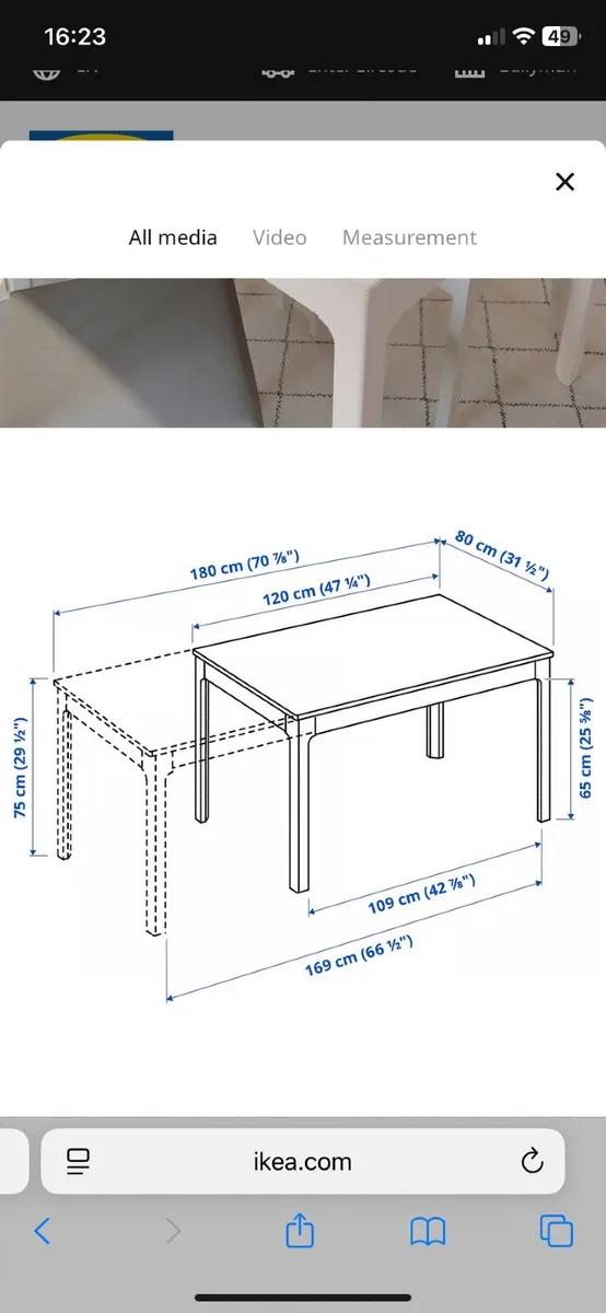 Extendable kitchen table - Image 2