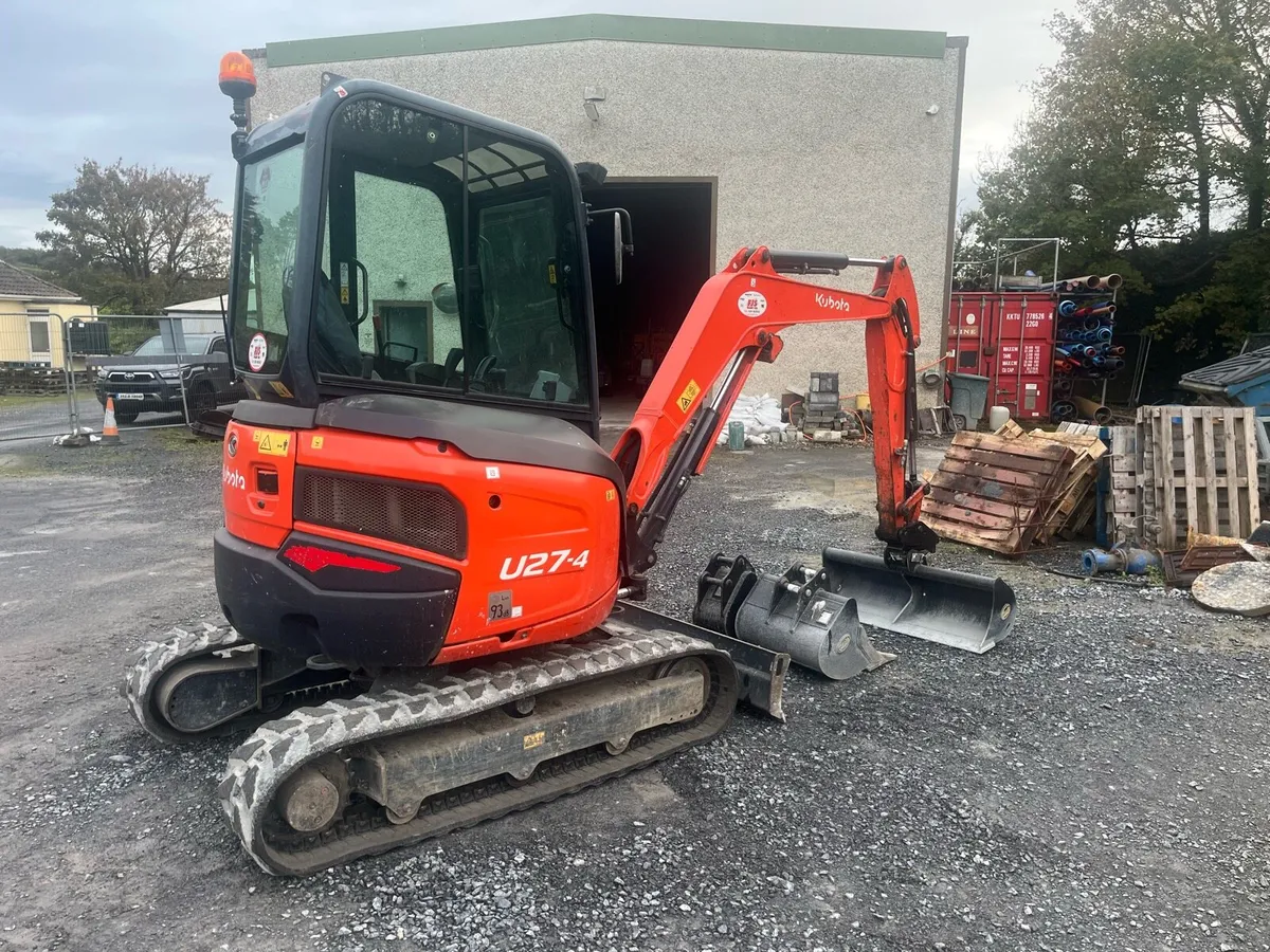 Kubota u27 - Image 3