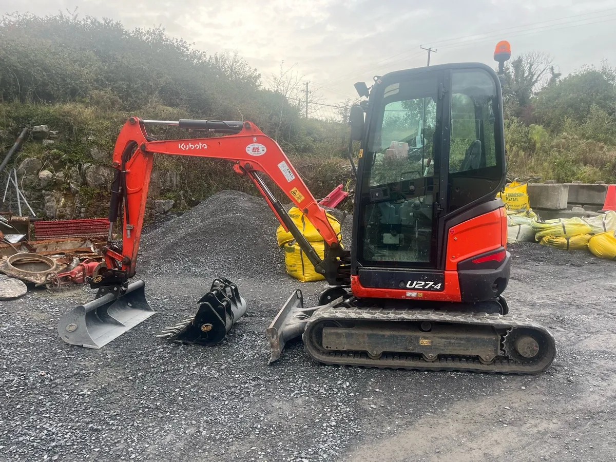 Kubota u27 - Image 1
