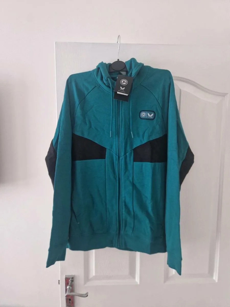 Castore FAI Mens Fleece Hoodie - Image 1