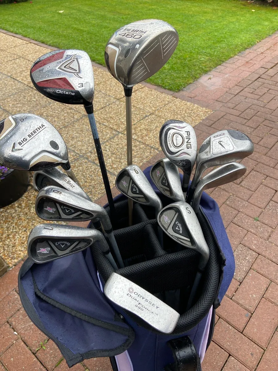 Lady’s. Golf. Clubs and. Bag - Image 2