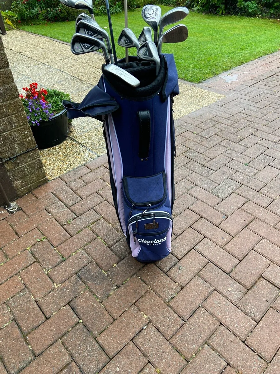 Lady’s. Golf. Clubs and. Bag - Image 3