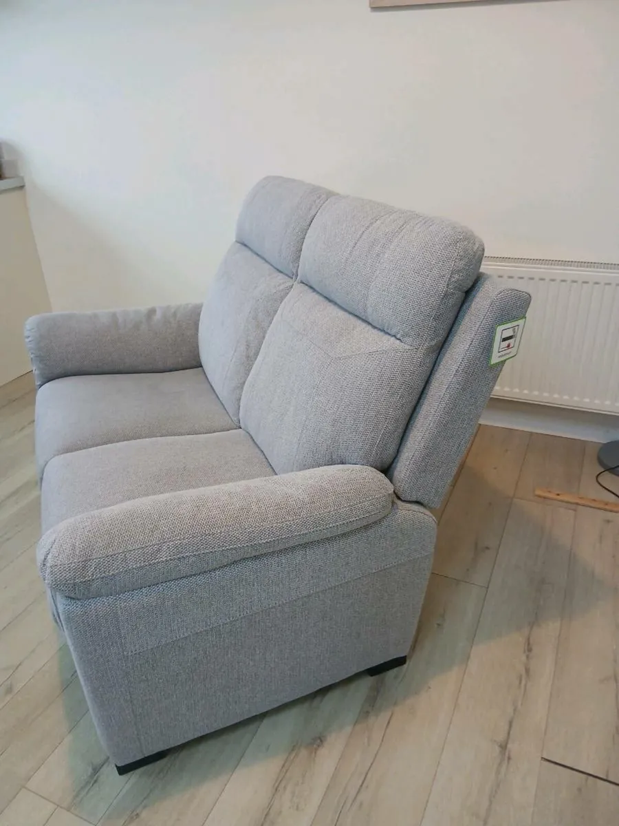 Grey 2 seater sofa. New - Image 3