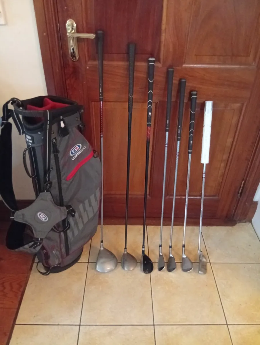Left Handed U.S Kids Golf Set 8-12 year old - Image 4