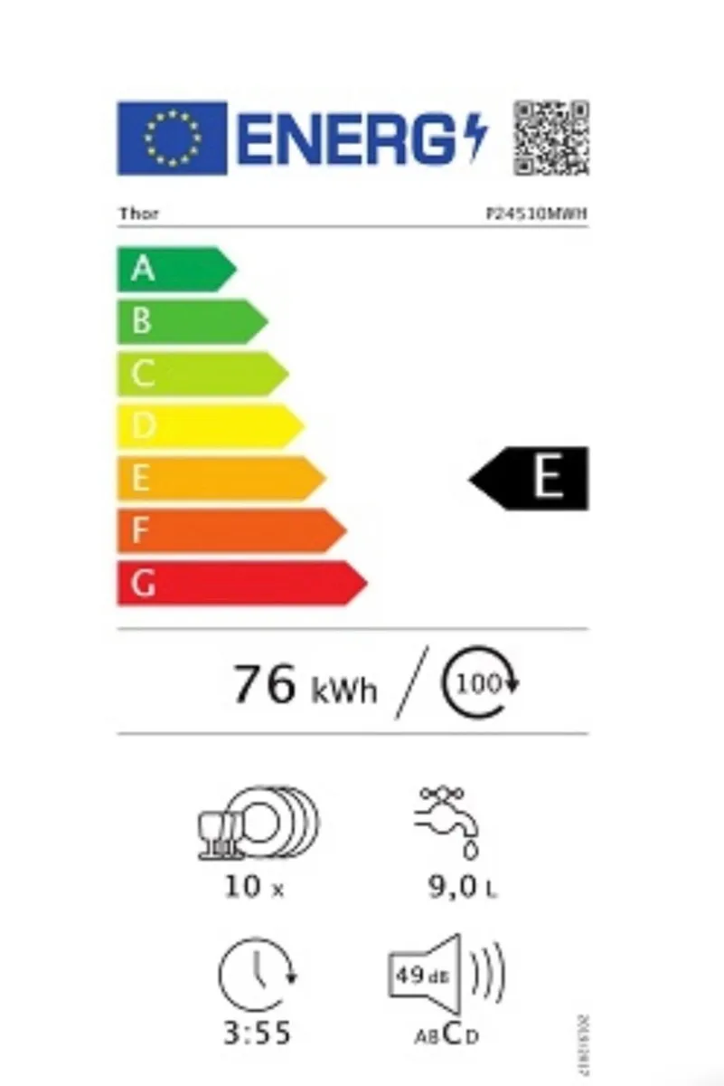 POWERPOINT 9 LITRE SLIMLINE DISHWASHER - Image 4