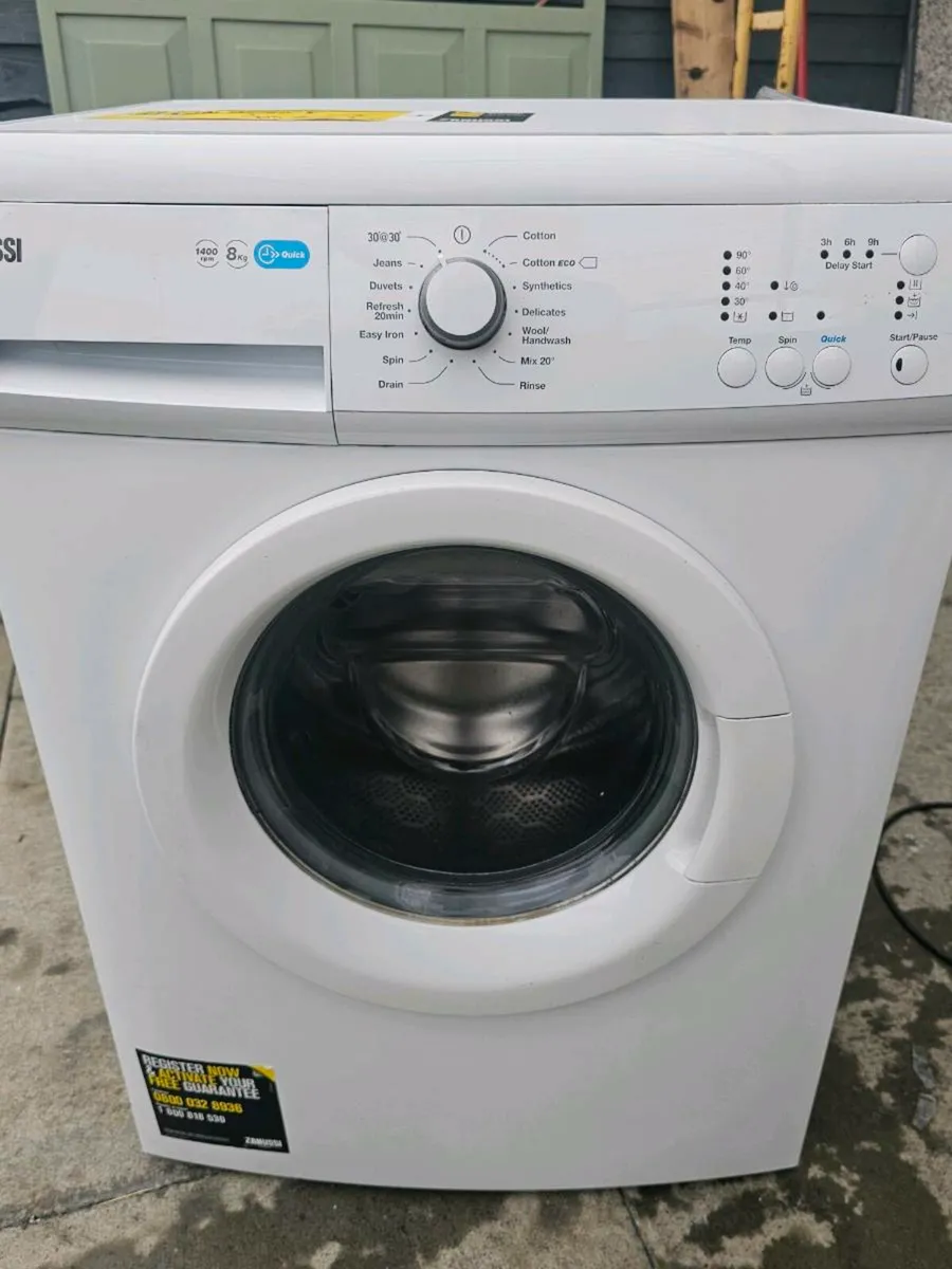 8kg washing machine  1400 spin