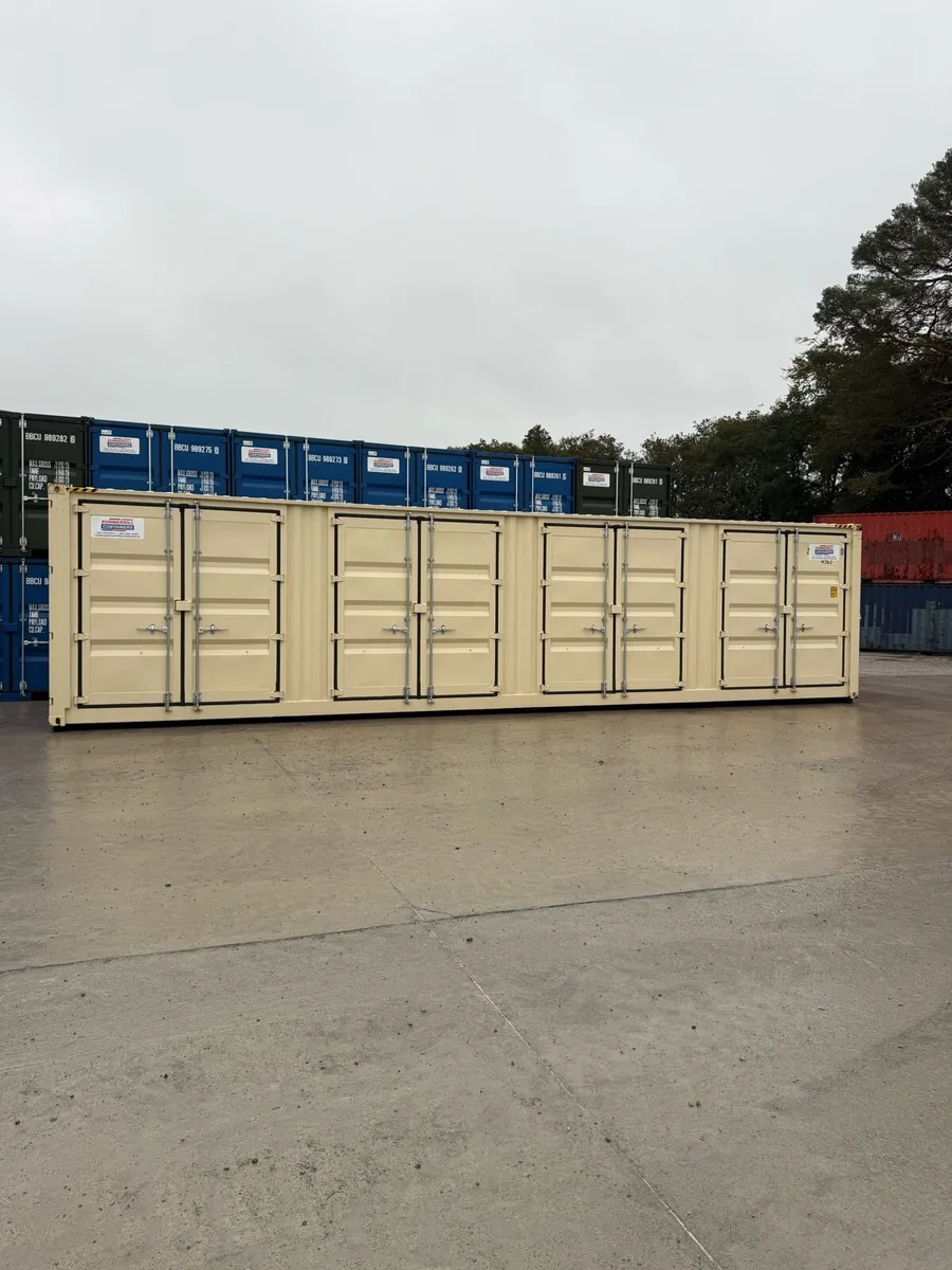 40x8 high cube side opening container - Image 3