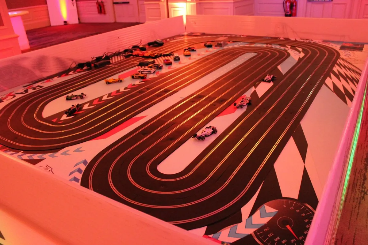 scalextric 4 lane car track - Image 2