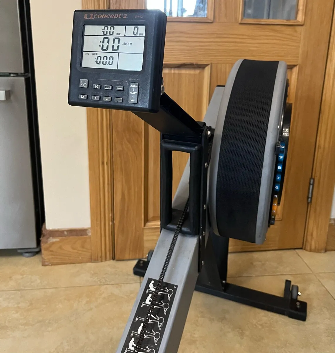 Concept 2 / Model C / PM2 / rowing machine - Image 3