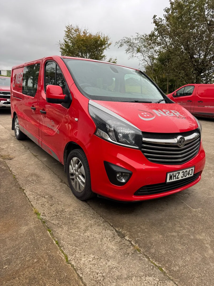 2018 Vauxhall Vivaro Crewcab - Image 2