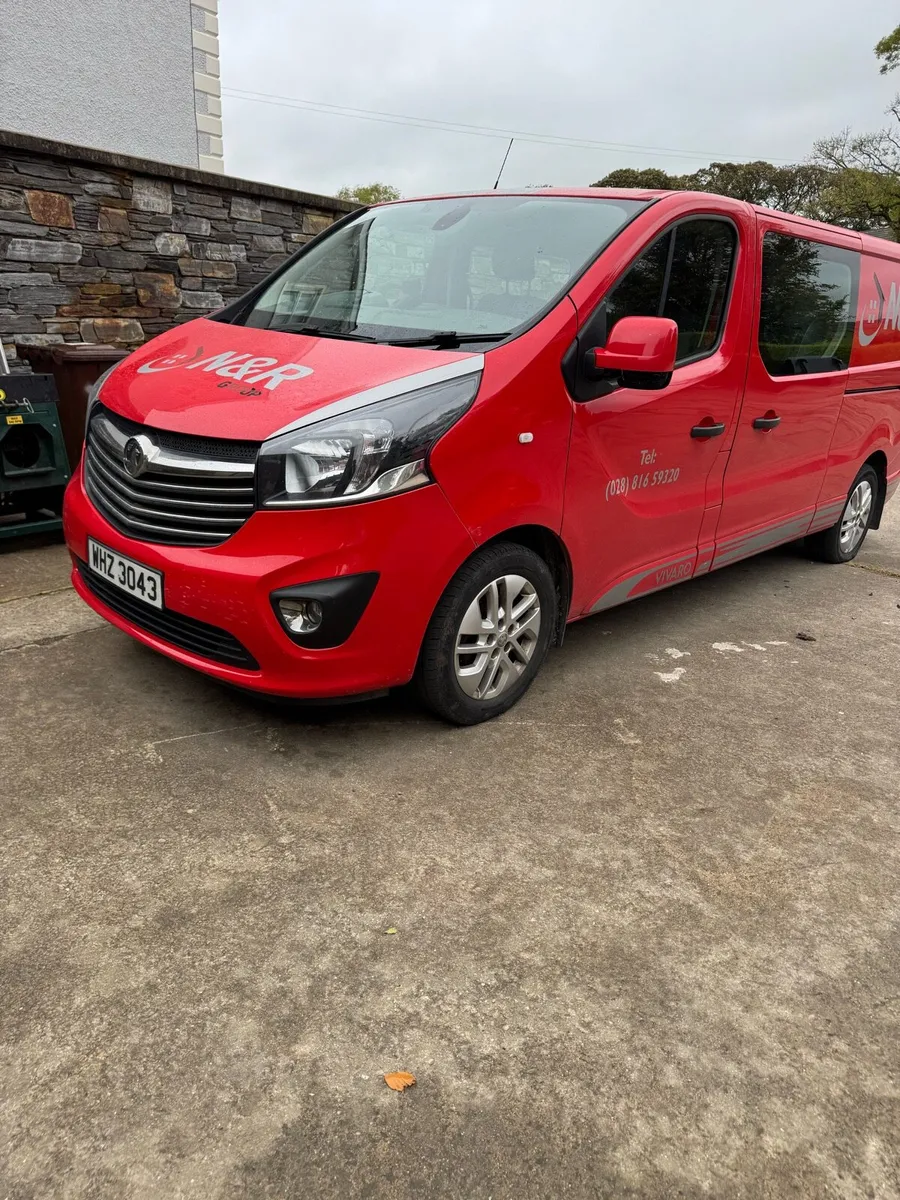 2018 Vauxhall Vivaro Crewcab - Image 3