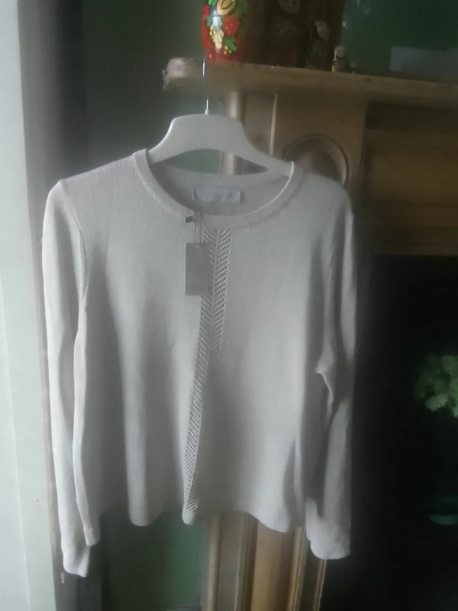 PAUL COSTELLOE OATMEAL JUMPER 14 /16 NEW - Image 1