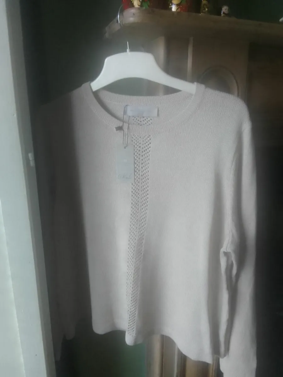 PAUL COSTELLOE OATMEAL JUMPER 14 /16 NEW - Image 2