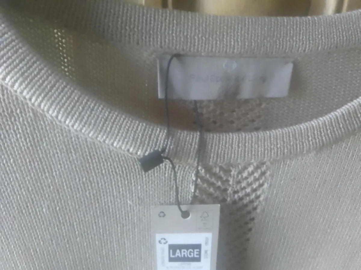 PAUL COSTELLOE OATMEAL JUMPER 14 /16 NEW - Image 4