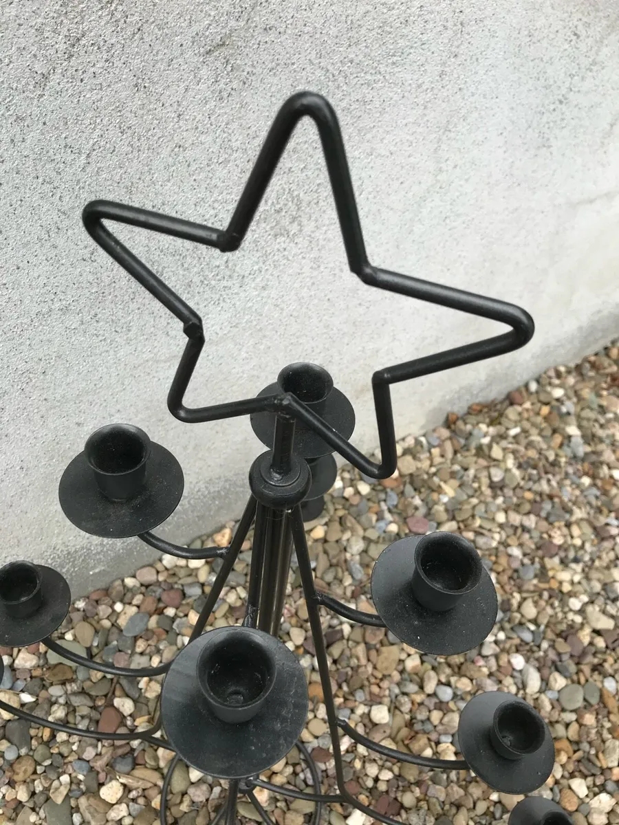 Candle Holder - (12) Christmas Tree - Image 2