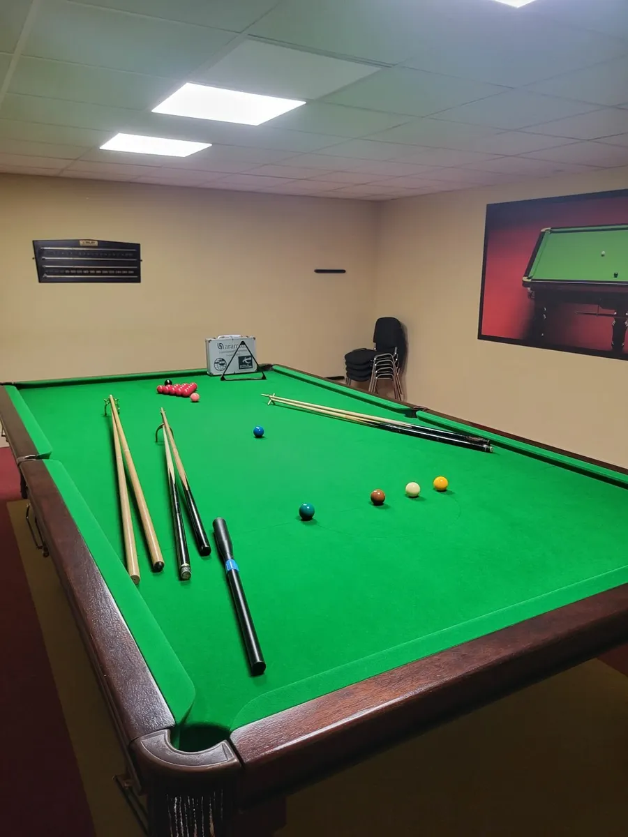 Full Size Snooker Table - Image 1