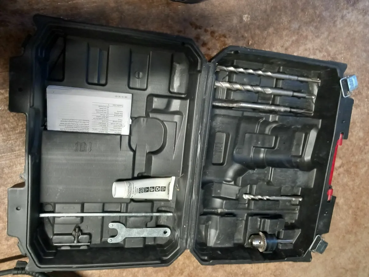 ParkSide hammer drill, auger and concrete bits - Image 1