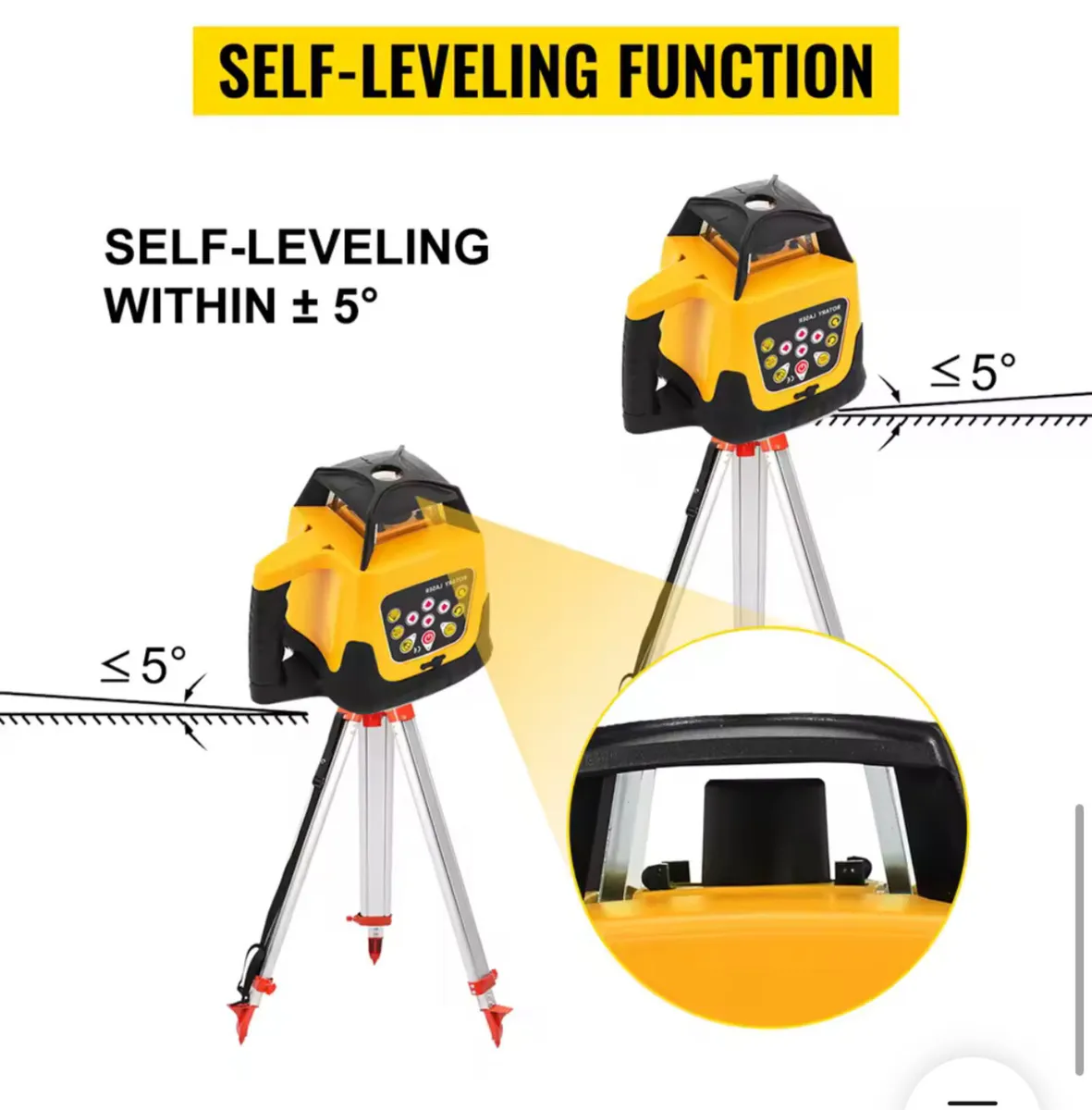 LaserLevelSelf-Leveling,360Rotary500m - Image 2