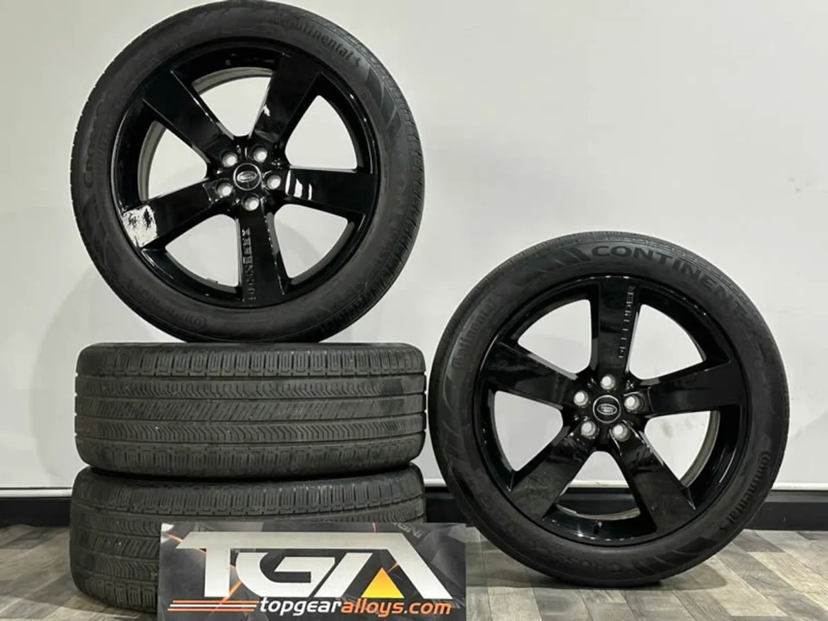 22" GENUINE  DEFENDER STYLE L663 WHEELS/TYRES TPMS - Image 1