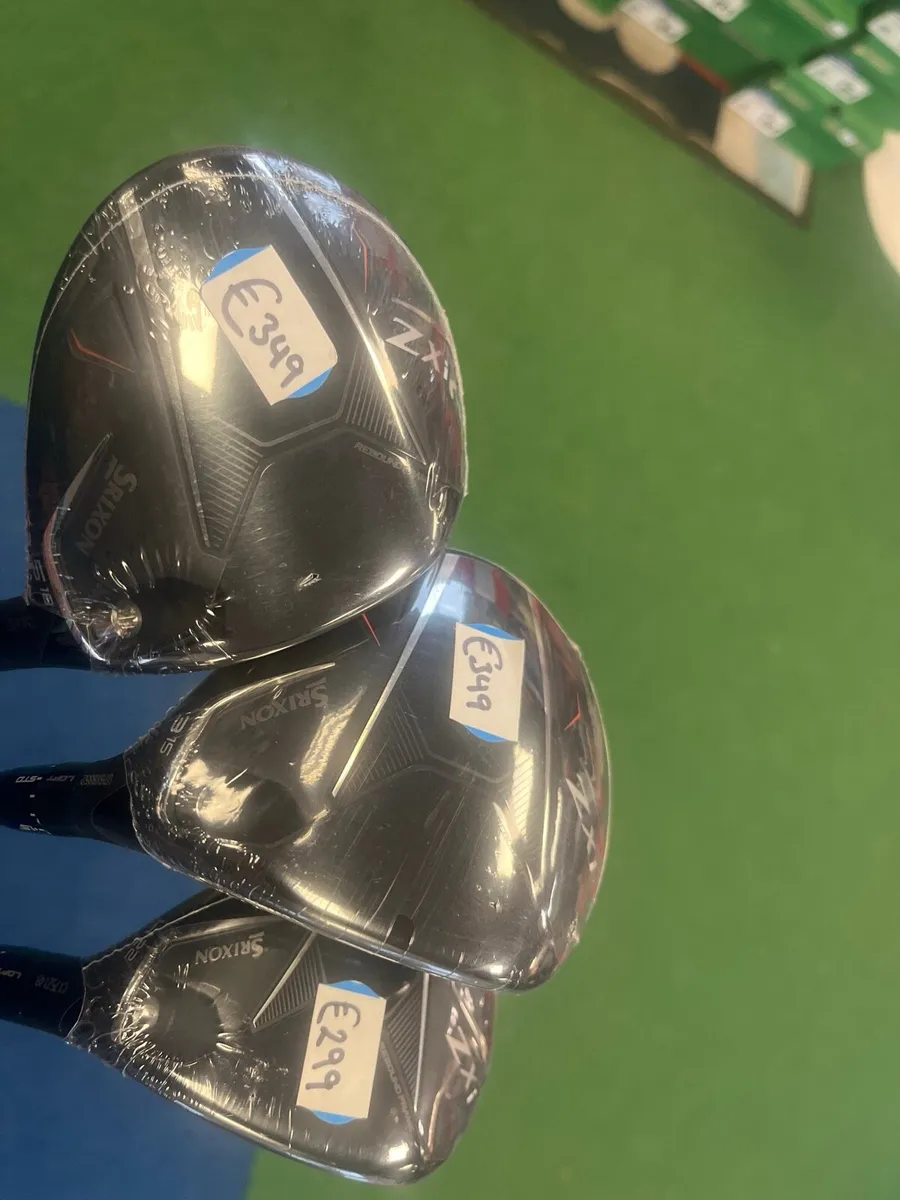 Srixon Zxi 3&5 wood and 4 hybrid new. - Image 1