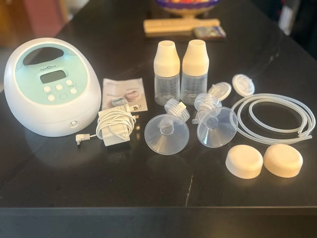 Spectra S1+ Hospital Grade Double Electric Breast Pump with inbuilt rechargeable battery - Image 1