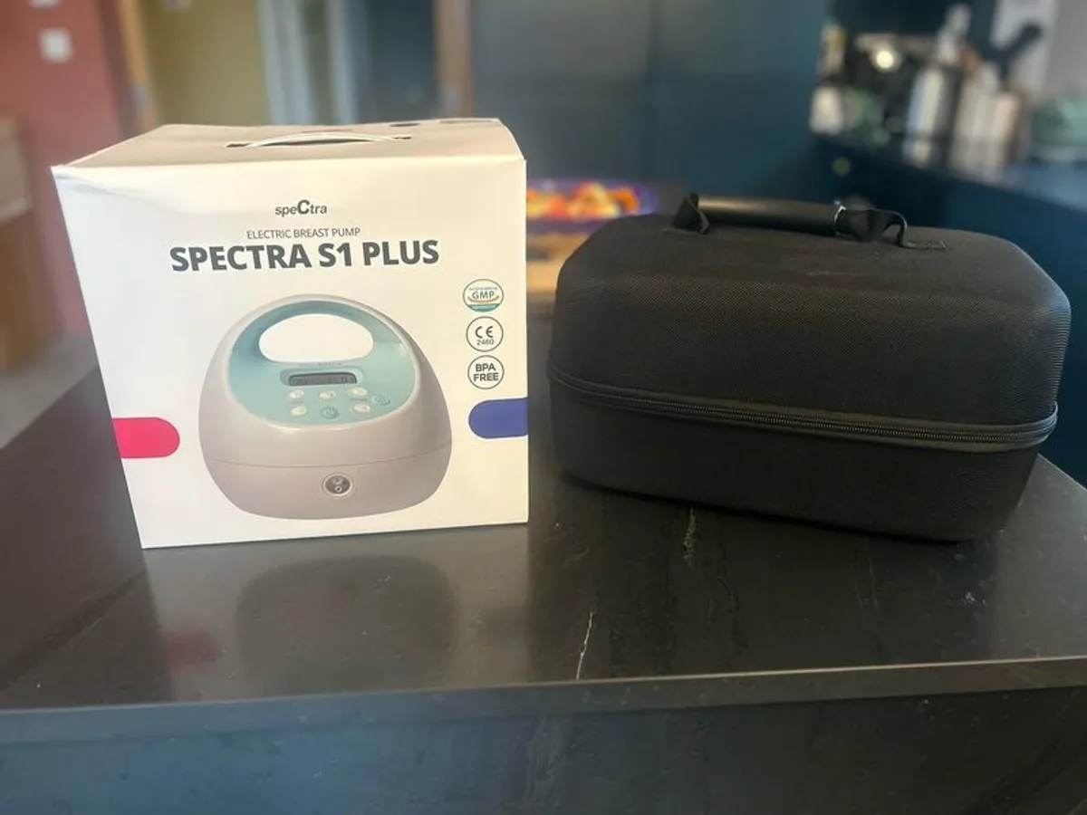 Spectra S1+ Hospital Grade Double Electric Breast Pump with inbuilt rechargeable battery - Image 2