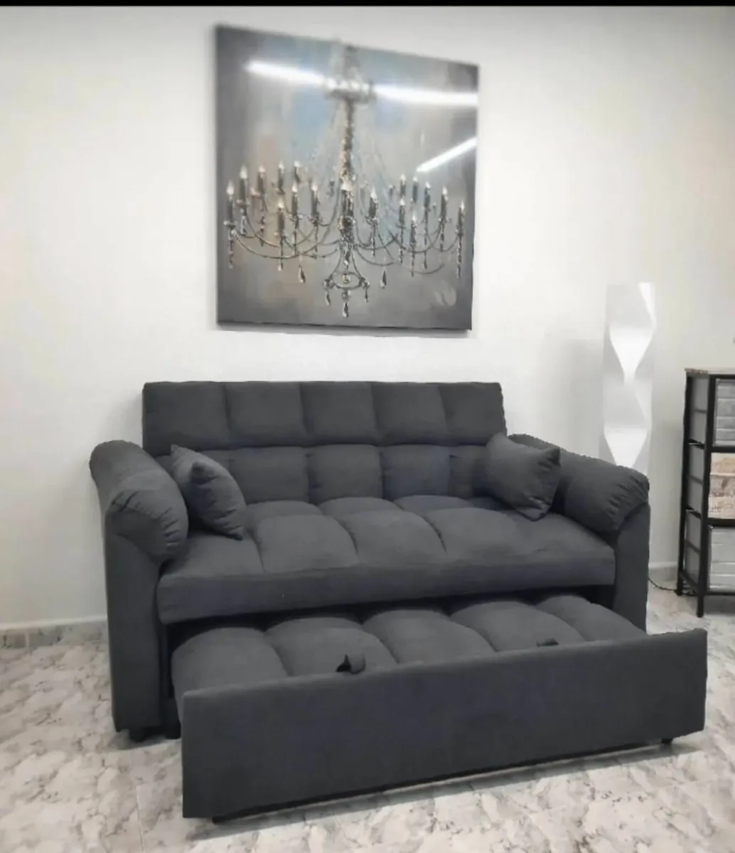 Pull Out Double Sofa Bed - Perfect for Small Space - Image 1