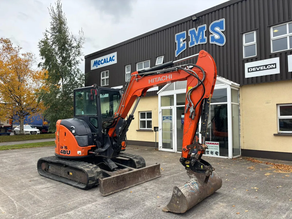 2018 Hitachi ZX48U-5A CLR - Image 2
