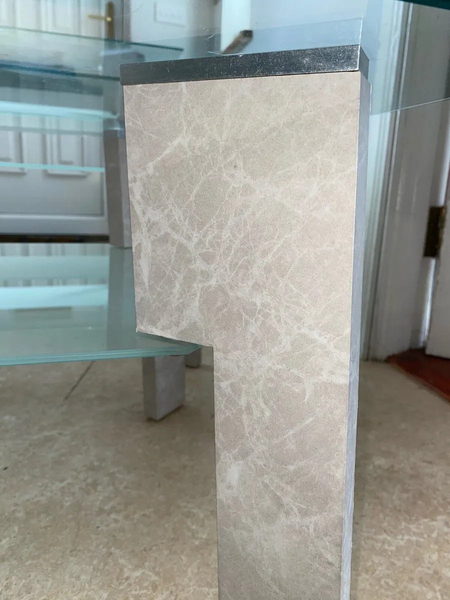 Glass Coffee Table, TV Stand & Side Table - Image 3