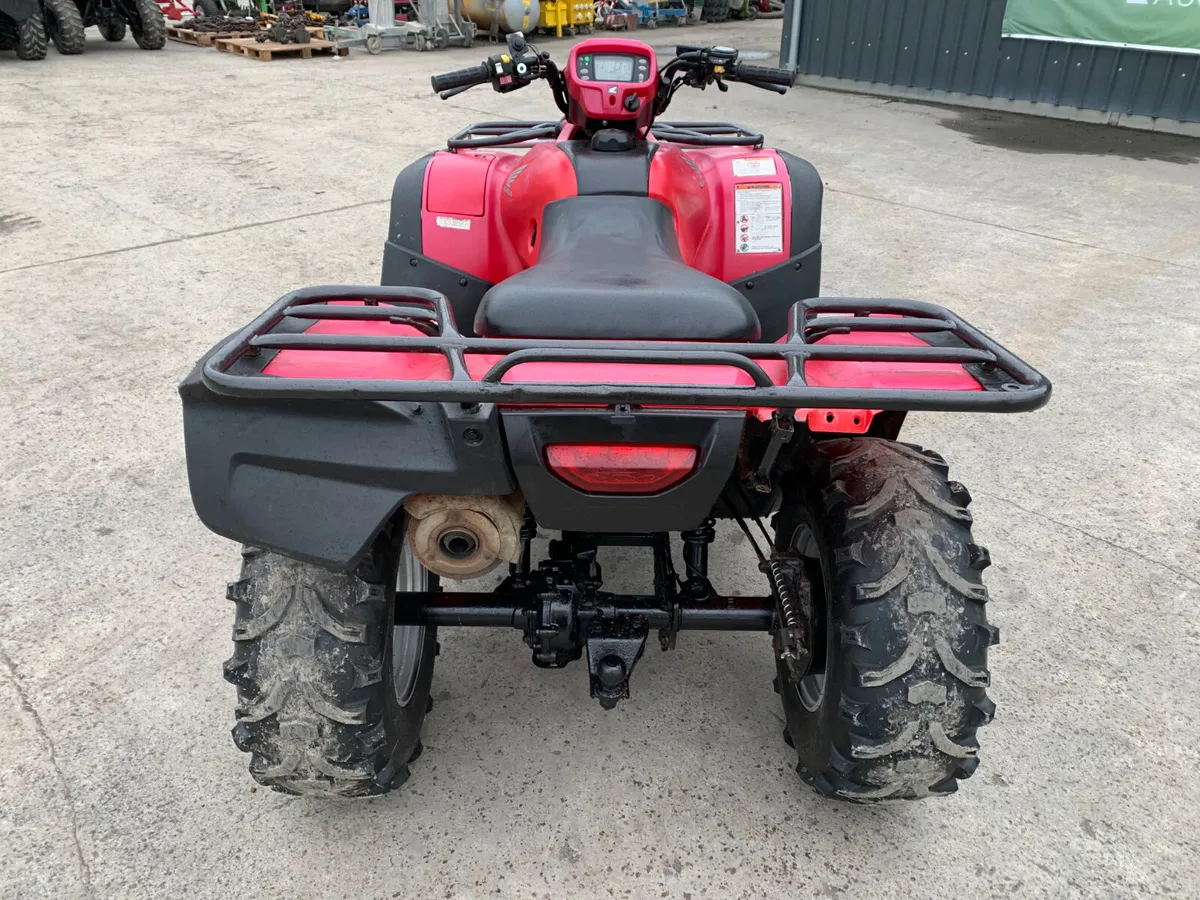 BID ONLINE NOW - HONDA TRX500 4X4 QUAD - Image 4