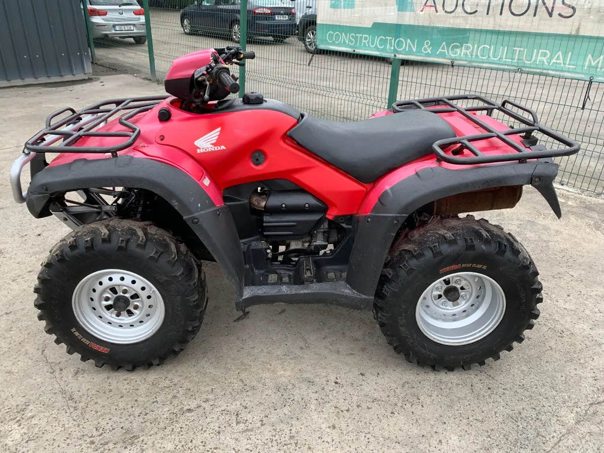 BID ONLINE NOW - HONDA TRX500 4X4 QUAD - Image 2