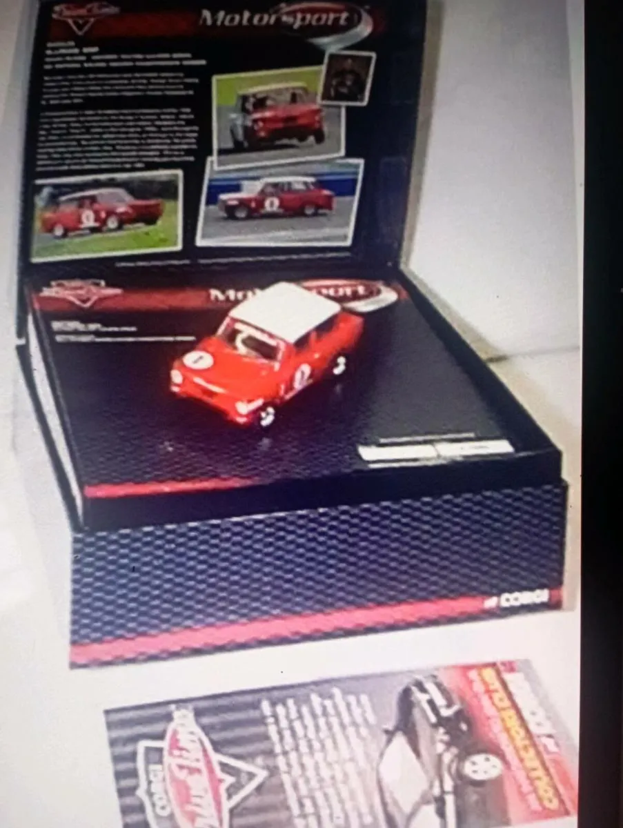 CORGI DRIVE TIME HILLMAN IMP DIE-CAST RALLY CAR - Image 1