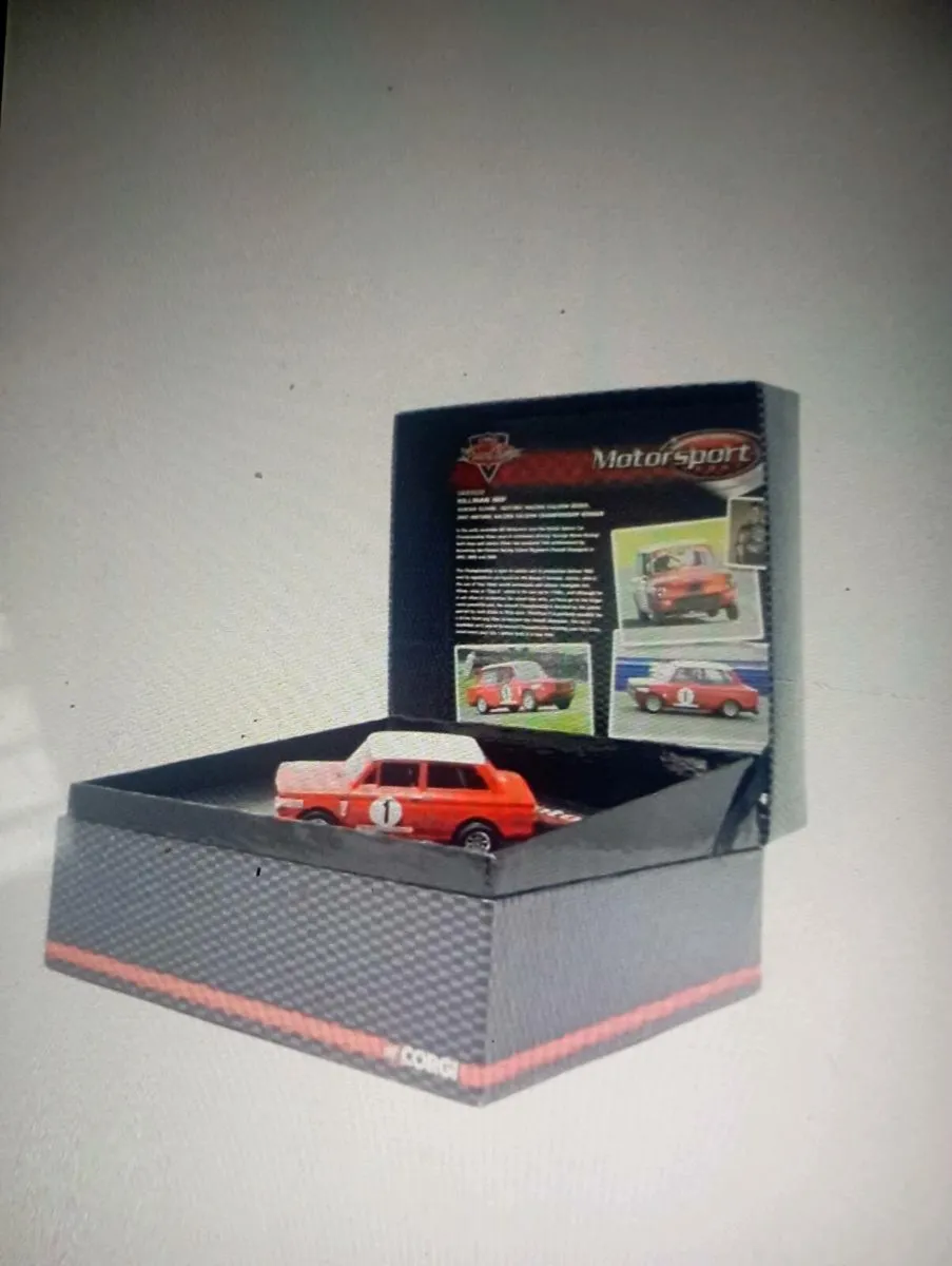 CORGI DRIVE TIME HILLMAN IMP DIE-CAST RALLY CAR - Image 2
