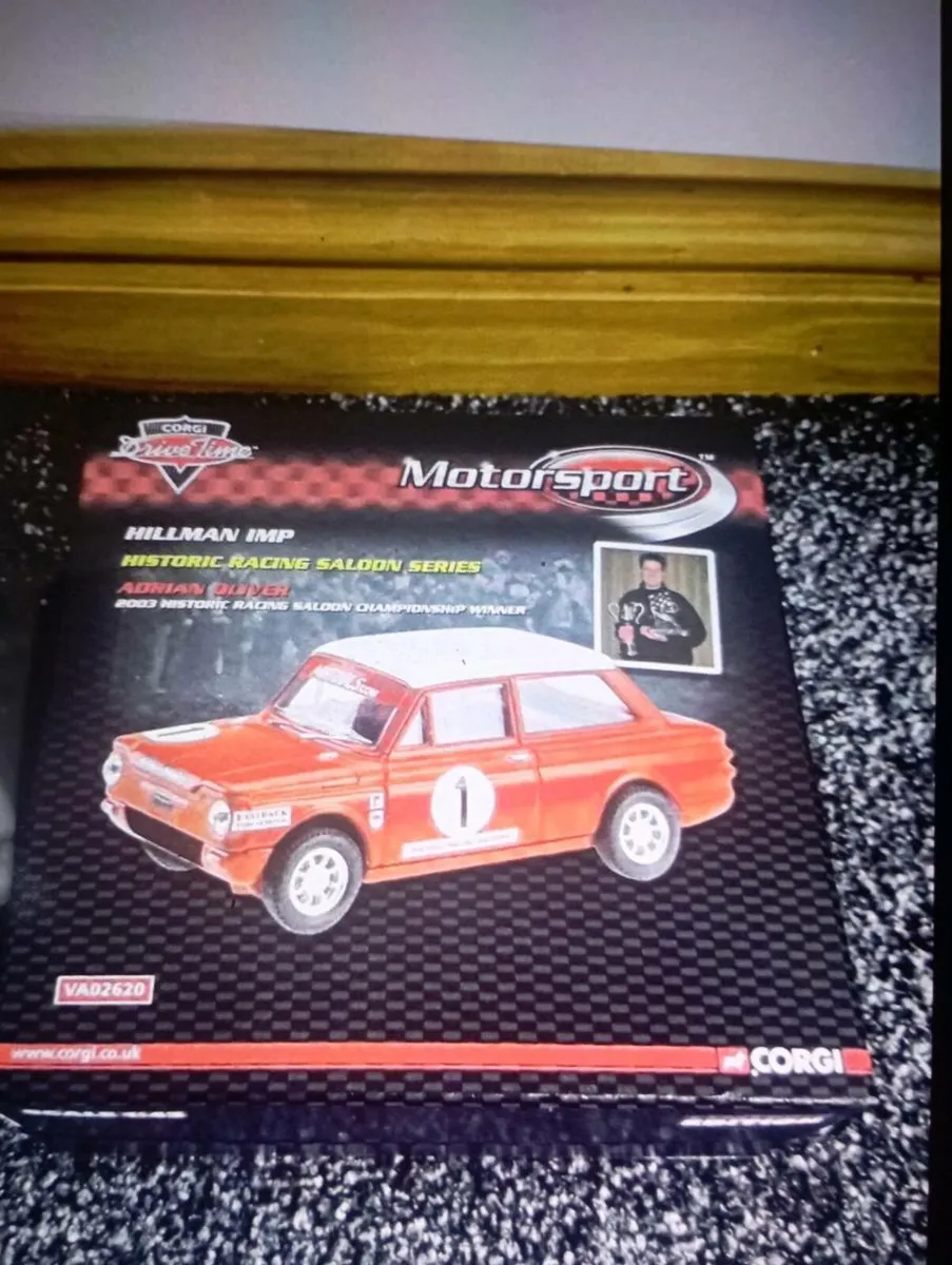 CORGI DRIVE TIME HILLMAN IMP DIE-CAST RALLY CAR - Image 3