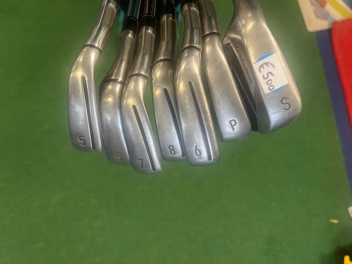 Taylor made left hand stealth irons 5-sw - Image 1