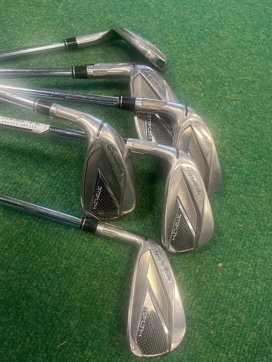 Taylor made left hand stealth irons 5-sw - Image 2
