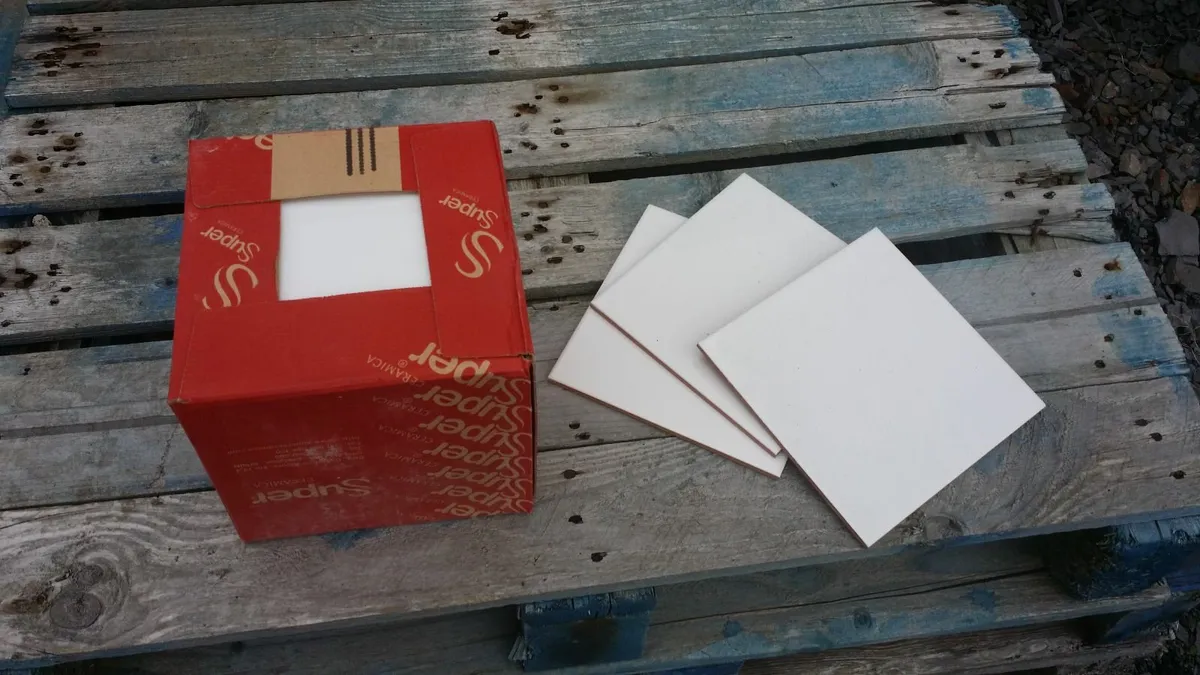 White Wall Tiles - Image 1