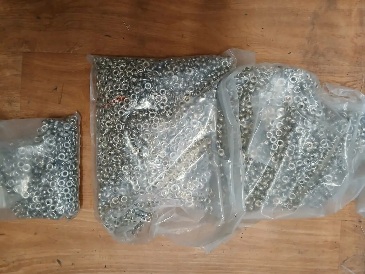 Thousands of Small Sail Eyelets, Job lot, bargain - Image 1