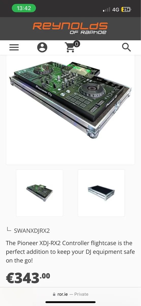 Swanflight Pioneer RX2 / RX3 case - Image 2