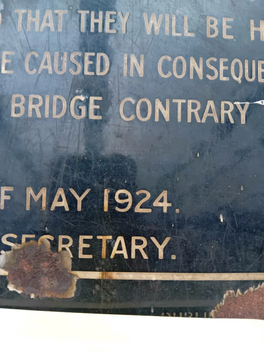 Enamel sign - Image 3