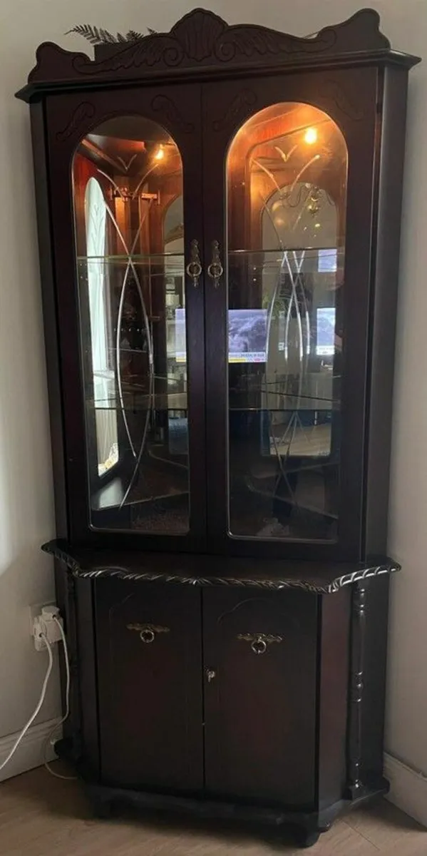 Rossmore Corner Display Cabinet - Image 1